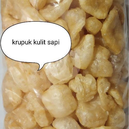 KERUPUK KULIT SAPI ORIGINAL menu Kerupuk Kulit Bu Nurul, Mampang