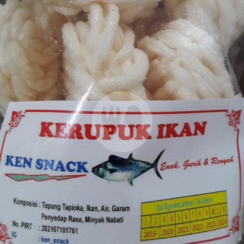 Kerupuk Ikan Tenggiri Stik menu Bakmi Bangka Aloy Sunter, Sunter Indah Raya