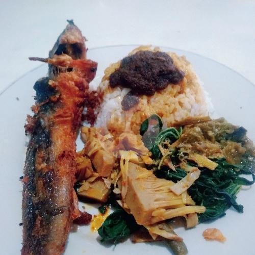 Nasi Udang Sate menu Rumah Makan Padang Baru 2, Tambak Dalam