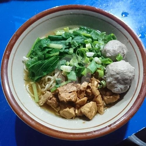 Mie ayam kuah menu BASO PSIS