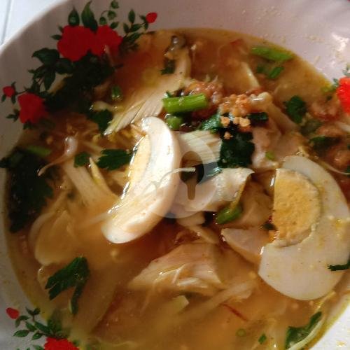 Soto Ayam menu Soto Ayam, Ceker , Surabaya, Cak Imam Gondrong
