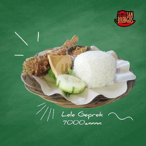 AYAM BAKAR NELONGSO menu SEGO SAMBEL SAM BRENGOS, GADANG
