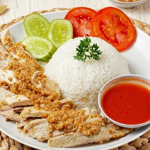 Nasi Goreng Ayam Asap menu Bakmi AFU Pek Cham Kee, Petojo Sabangan