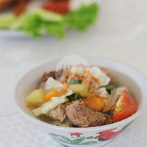 Sop Buntut menu Rumah Makan Baso Sapi Panghegar, Holis