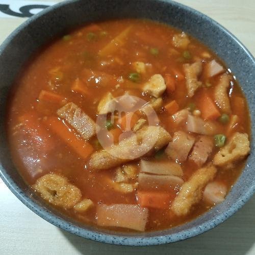 2 Sup Merah + 1 Es Teler menu Depot Lontong Mie YPPI, PTC
