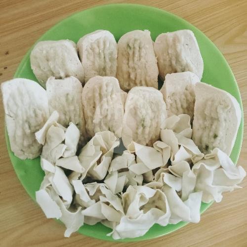 5pcs (Siomay Ori 2 Siomay Pedas 1 Tahu Goreng 1 Tahu Putih 1) menu Baso Tahu Anna Si Batu, Sarijadi