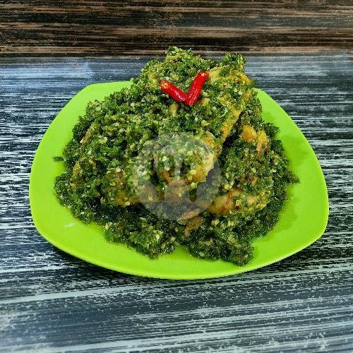 Ayam Goreng Srundeng Rempah menu Warteg Putri Bahari 2, Banyumanik