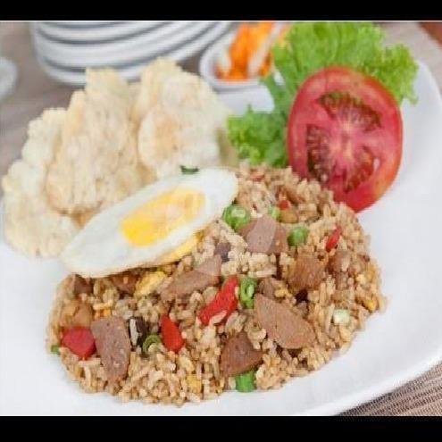 Nasigoreng Sosis menu Nasi Goreng Kebon jeruk (Pakdhe Glenyem), Kebon Jeruk