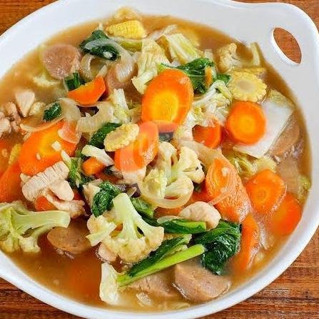 Capcay Goreng SPECIAL JUMBO (5-6orang) menu Nasi Goreng Kedai Mimo, Sedayu No. 33 Surabaya