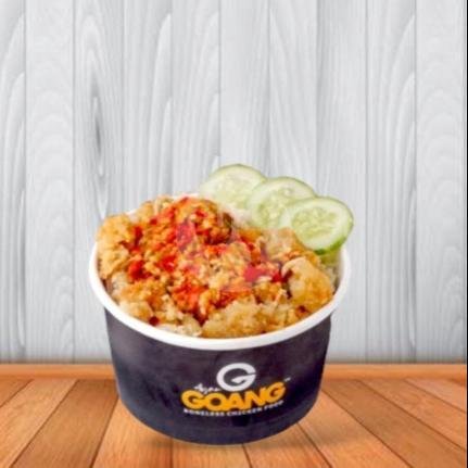 Ayam Geprek Cabe Ijo (Tidak Pedas) menu Ayam Goang, M Ramdan