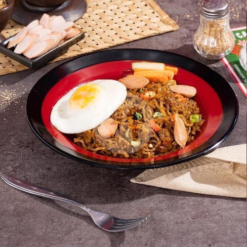 NASI GORENG HITAM CUMI menu JAMILOS NASI GORENG DAN SATE, BENDUNGAN HILIR