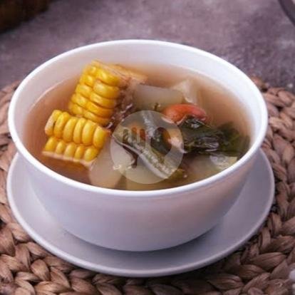 Sayur Asam menu Bebek Goreng Wangi Rempah, Cempaka Putih