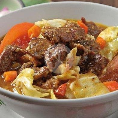 Tongseng Kambing Khas Solo menu WARUNG SATE SOLO PAK KIN HARAPAN BARU 1