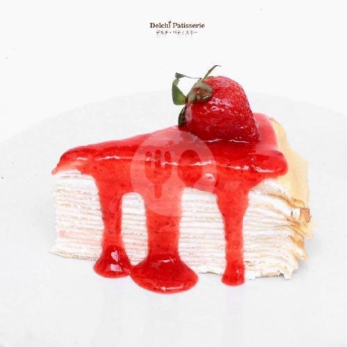 Slice Mille Crepes Honey Lemon menu Delchi Patisserie