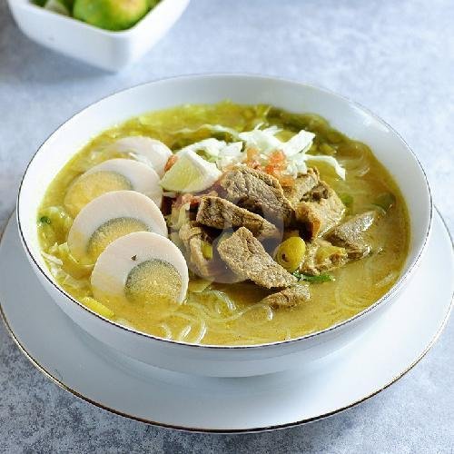 Soto Daging Sapi + Nasi menu Nasi Bebek Khas Madura Cak Usman, Perjuangan