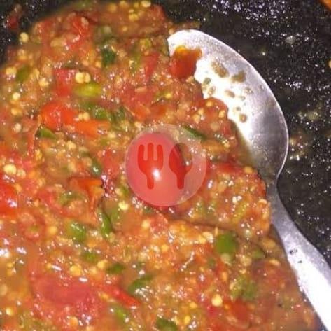 Sambal Leunca menu Pencok Koko, Mangga Besar