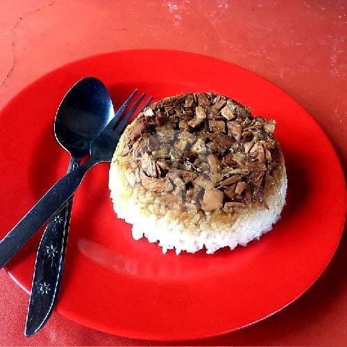 Nasi Tim Ayam menu Bakmi Lily, Krekot Bunder
