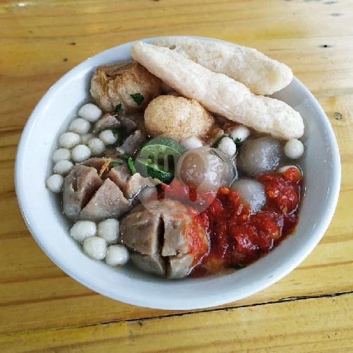 Jomblo Klasik Kuah Hot Mala (Pake Baso Daging) menu Baso Aci Jomblo, Antapani