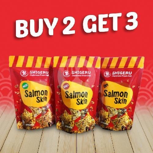 Fresh Salmon Nigiri Set menu Shigeru Sushi Royal Plaza Surabaya