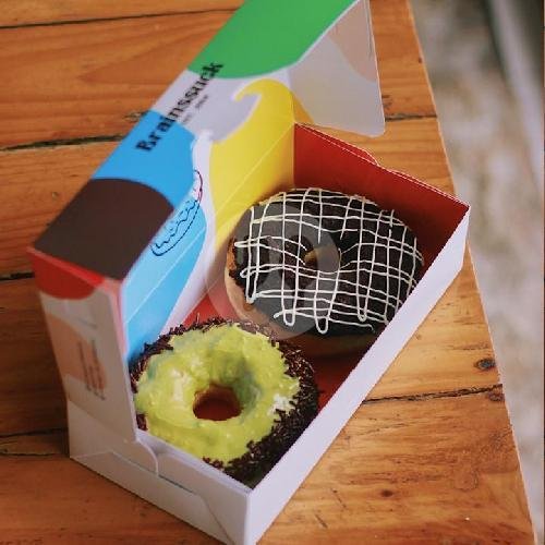 Donat Reguler 6pcs menu Brainssuck Coffee & Donuts, Beringin