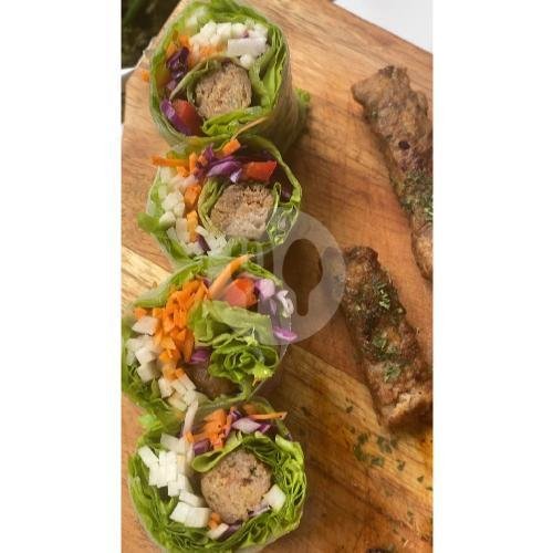 Sesame Drssing (Wijen) menu Nin Salad Roll