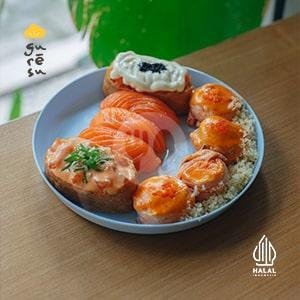 Guresu Roll menu Guresu, Kemang Timur