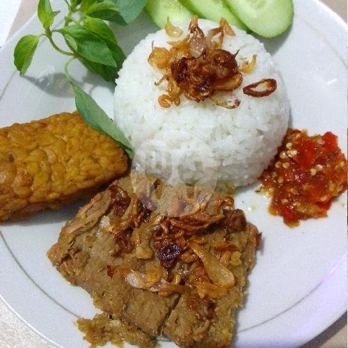 paket ayam hemat (request penyet / pisah nya) menu Nasi Kuning Omah, Pesantren Raya