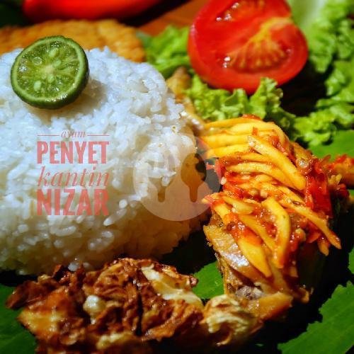 Nasi + Ayam Goreng Dada menu Ayam Penyet Kantin Nizar, Sekepanjang