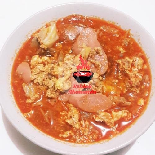 Seblak Mie Komplit menu Seblak Alamanda, Kedungwuni