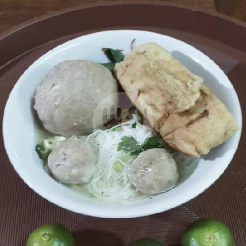 Indomie Bakso menu Pondok Bakso Dua Dara, Jembatan Besi