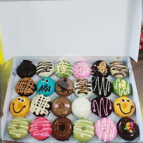 Donies Tulisan Isi 24 menu Donies (Donat Brownies), Laweyan