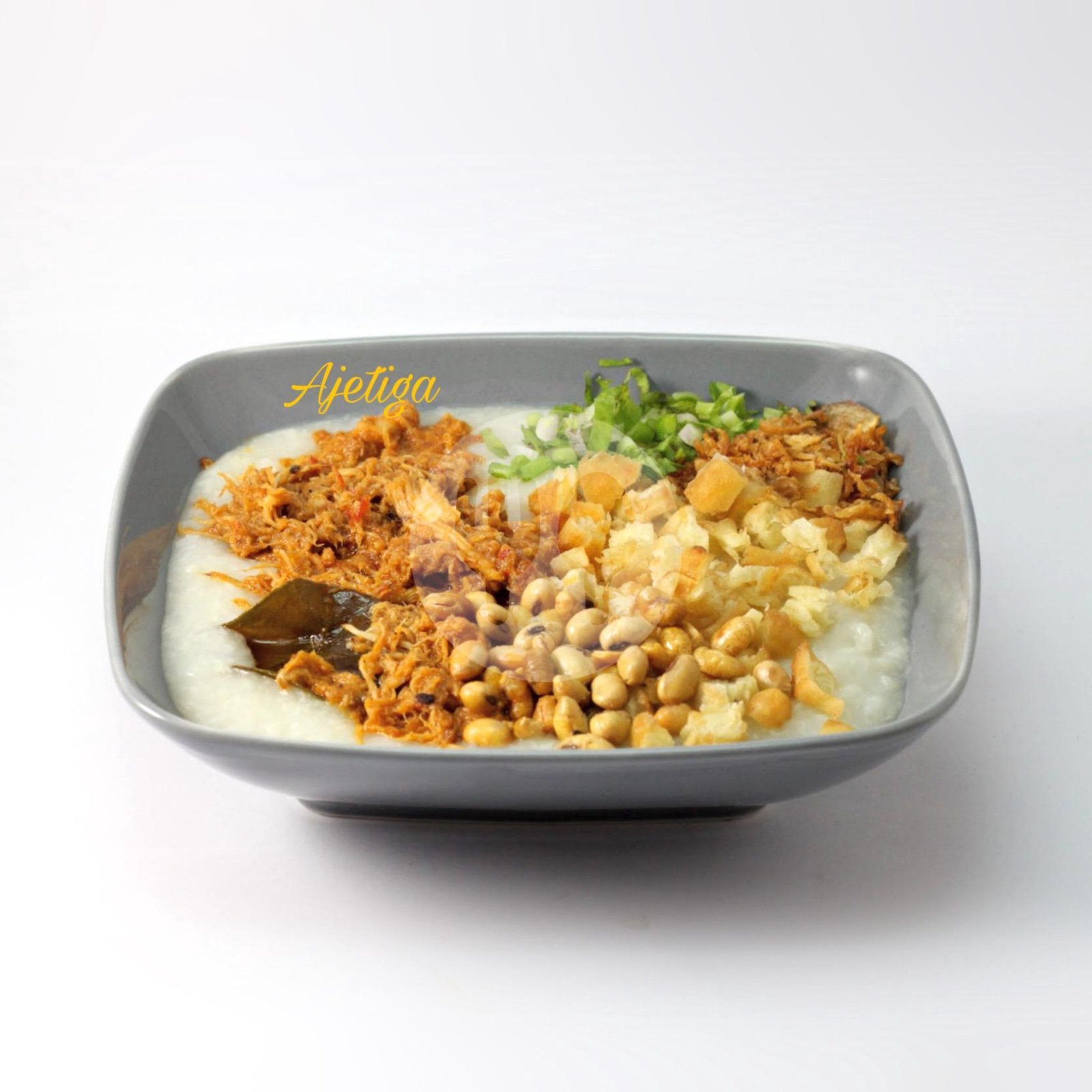Bubur Polos menu Bubur Ayam Ajetiga, Rungkut Mejoyo Raya