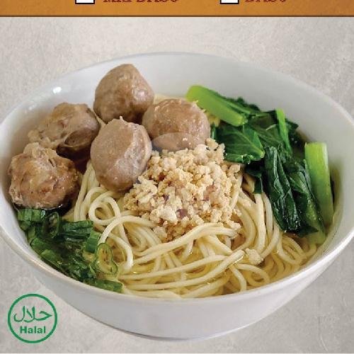 Mie Baso Kuah menu Mie Baso Sari Rasa, KHZ. Mustofa