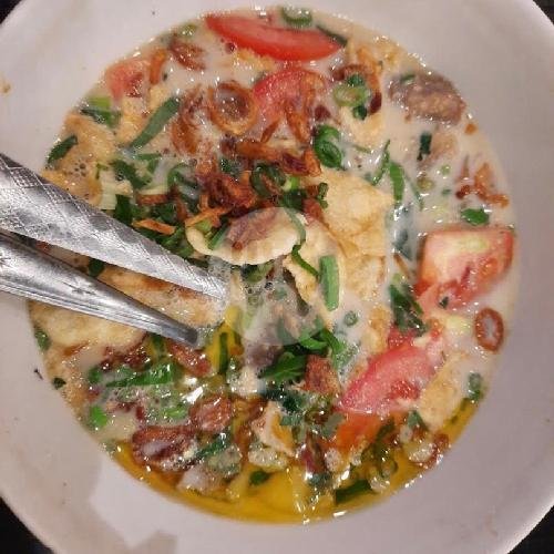 Nasi Putih menu Tiga Saudara Sop Kaki Kambing dan Sate Kambing Pak Dudung, Kalibata