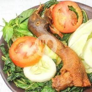 Kepala Ayam isi 2 menu Bebek Ndalang, Gajah Mungkur