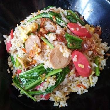 Nasi Goreng Mercon menu Warung Ganas & Nasi Kulit Mercon, Gadung