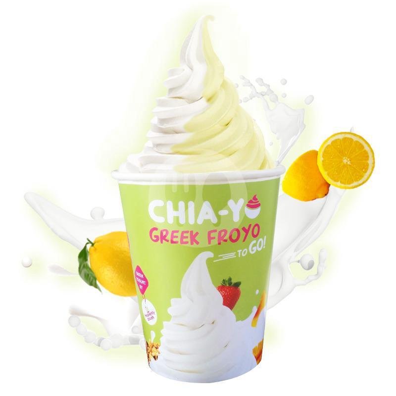 Froyo To Go Mix - Original & Pink Berries (Choose 1 Topping For Free) menu ChiaYo, Paskal 23