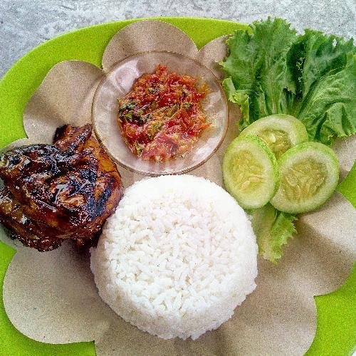 Ayam Penyet Bakar Dada menu Ayam Penyet Mang Ucu, Baleendah
