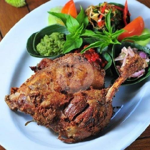 Nasi Putih menu Bebek Solo, BKR