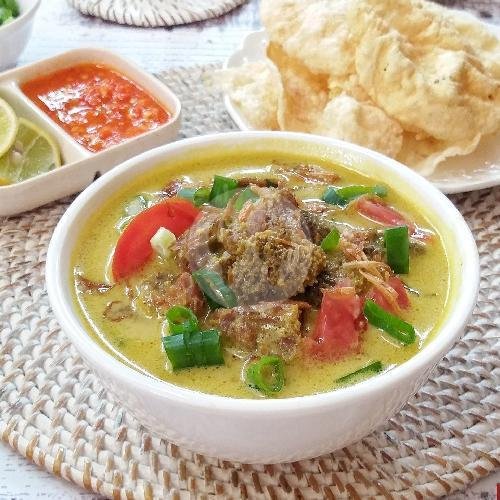 Soto Urat menu Soto bang jhon (soto daging, ranjau, aneka sosis & minuman omben), Sunter