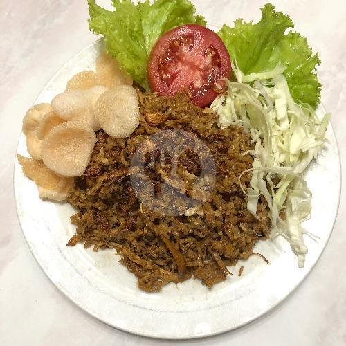 Nasgor Ayam + Telur menu Bakmi Jowo Pak Wiryanto, Tlogosari