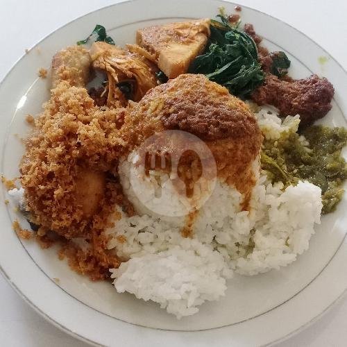 Nasi Ayam menu RM Ilham Minang, Sampangan