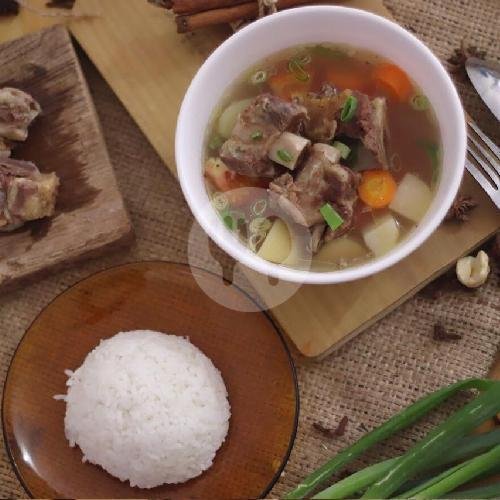 Tempe Goreng menu Omah Raos Spesialis Nasi Pecel dan Iga, Pondok Gede