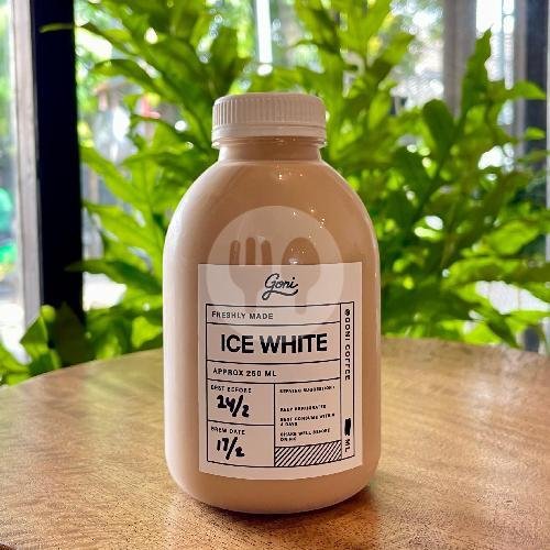 Hot Latte menu Goni Coffee, Kemang