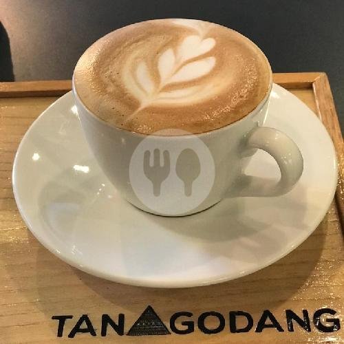 Kopi Susu Kampoeng botol menu Tanagodang Coffee, Darmawangsa