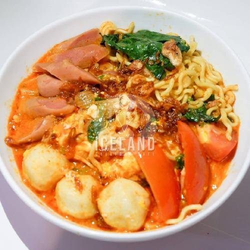 Special Mie Goreng menu Hokky Iceland, Niaga