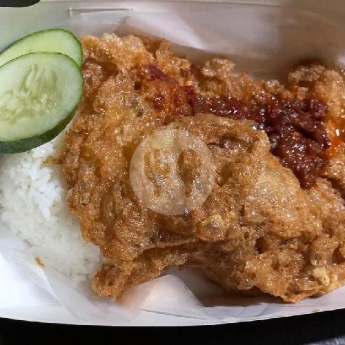 Nasi Telor Crispy menu Cumi Hitam Kangen Masakan Rumah, Jagakarsa