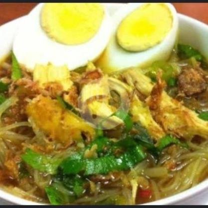 Soto Ayam Biasa + Telor +ceker menu Soto Ayam Syam, Kurdi