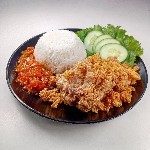 Ayam Krispi menu Ayam Gemez Josu (Geprek Kremes), Dipati Ukur