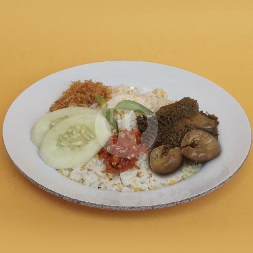 Nasi Jagung Paru Usus menu Nasi Jagung Babat Usus Khas Madura Pasar Senggol, Jemursari